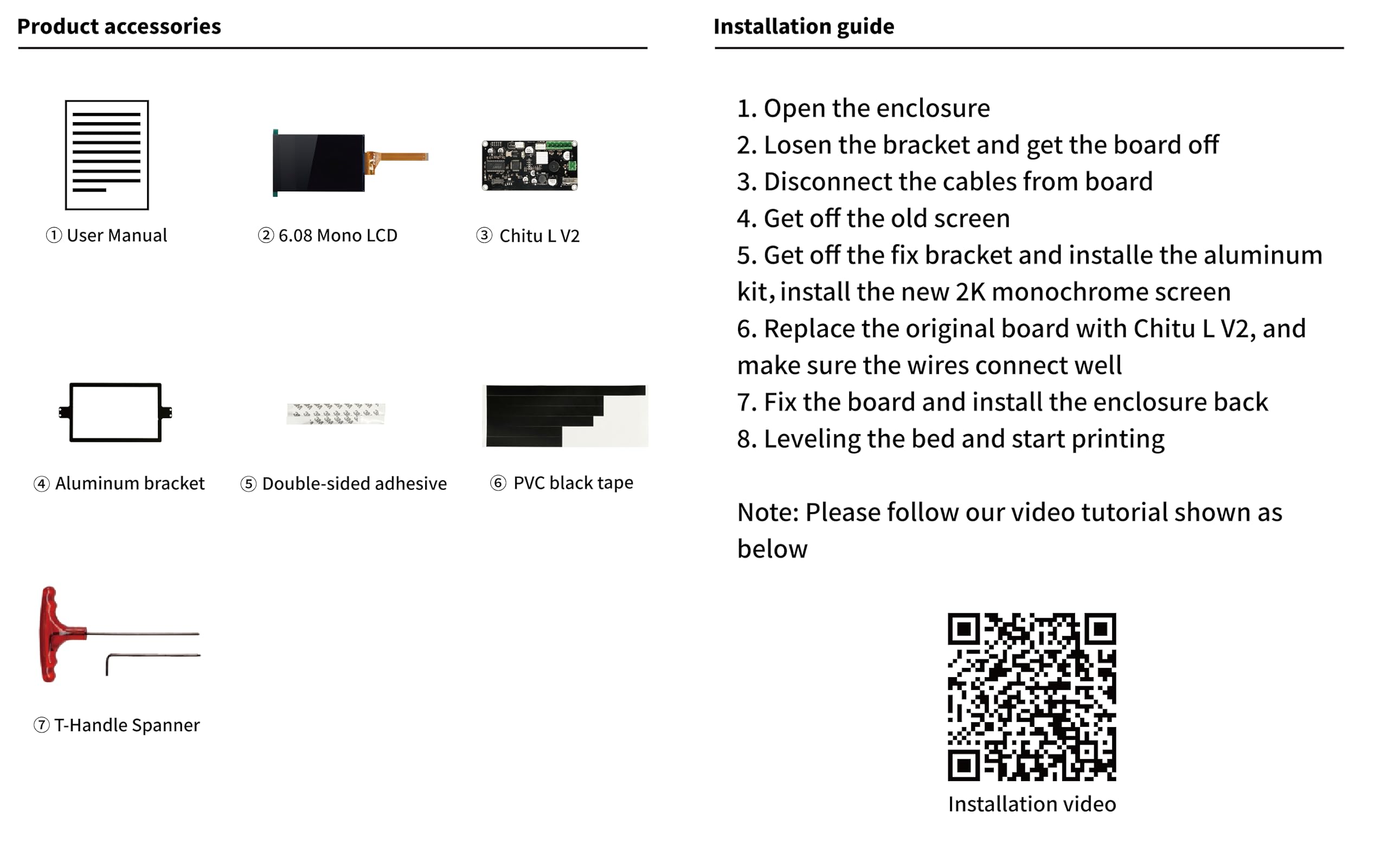 Amazon.com: Upgrade LCD Screen Kit for Anycubic Photon